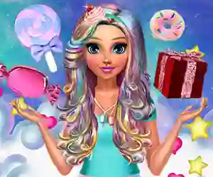 Spel Katie's Candy Look på nätet