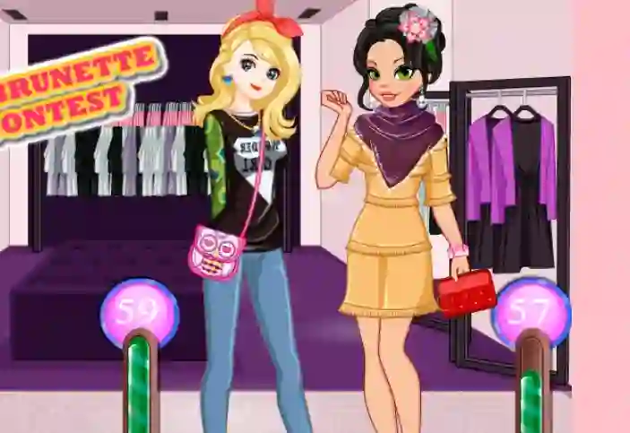 Spel Blonde Vs Brunette Beauty Contest på nätet