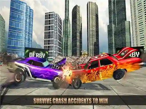 Spel Extreme Car Battle Demolition Derby på nätet