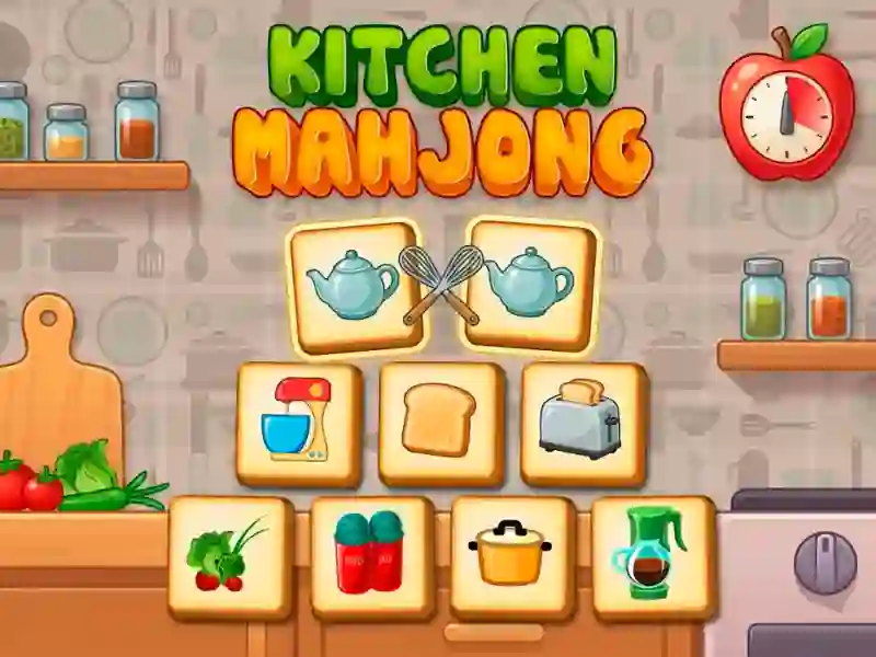 Spel Kitchen mahjong på nätet