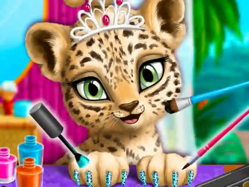 Spel Jungle Animal Hair Salon på nätet