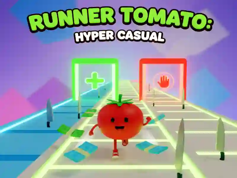 Spel Runner Tomato: Hyper Casual på nätet