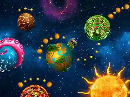 Spel Boxie Space Jump på nätet
