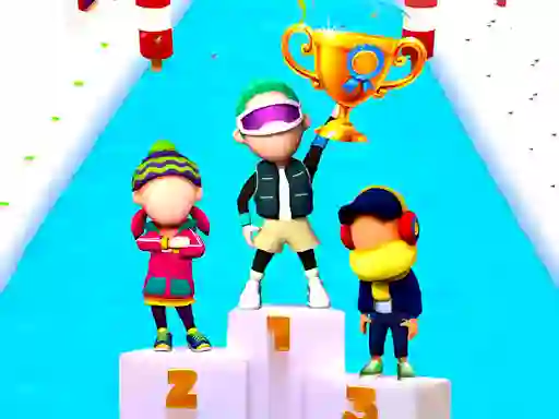 Spel Fun Race On Ice på nätet