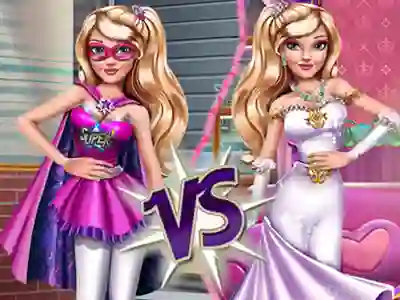 Spel Superhero Vs Princess på nätet