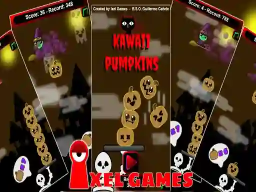 Spel Kawaii Pumpkins på nätet