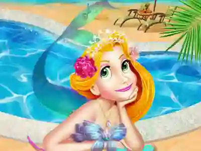 Spel Rapunzel Sweet Vacation! på nätet