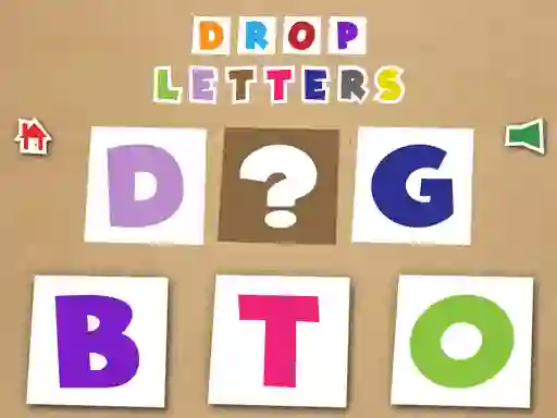 Spel Drop Letters på nätet