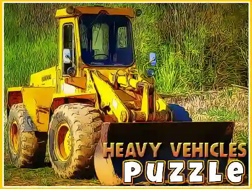 Spel Heavy Vehicles Puzzle på nätet