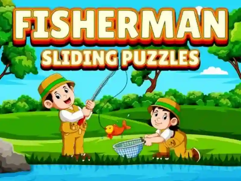 Spel Fisherman Sliding Puzzle på nätet