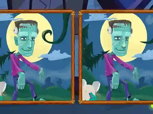 Spel Halloween Find the Differences på nätet