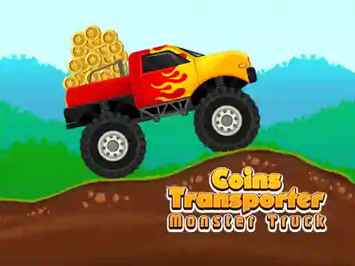 Spel Coins Transporter Monster Truck på nätet