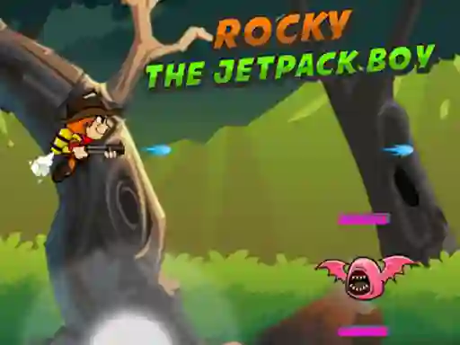 Spel Rocky The Jetpack Boy på nätet