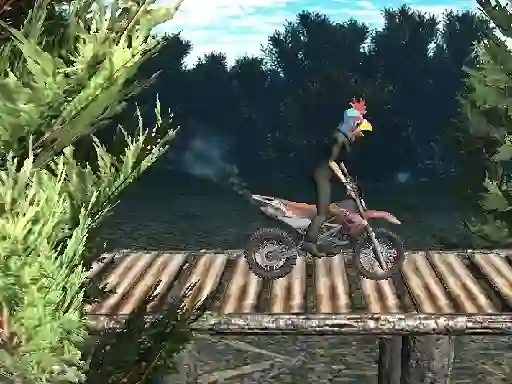 Spel Bike Trial Xtreme Forest på nätet