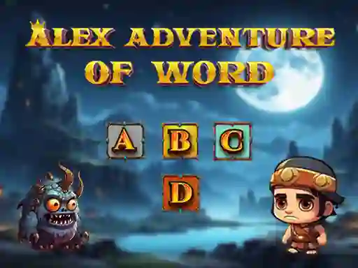 Spel Alex Adventure of Word på nätet