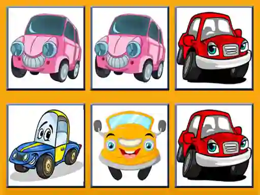 Spel Funny Cars Memory på nätet