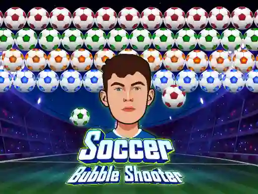 Spel Soccer Bubble Shooter på nätet