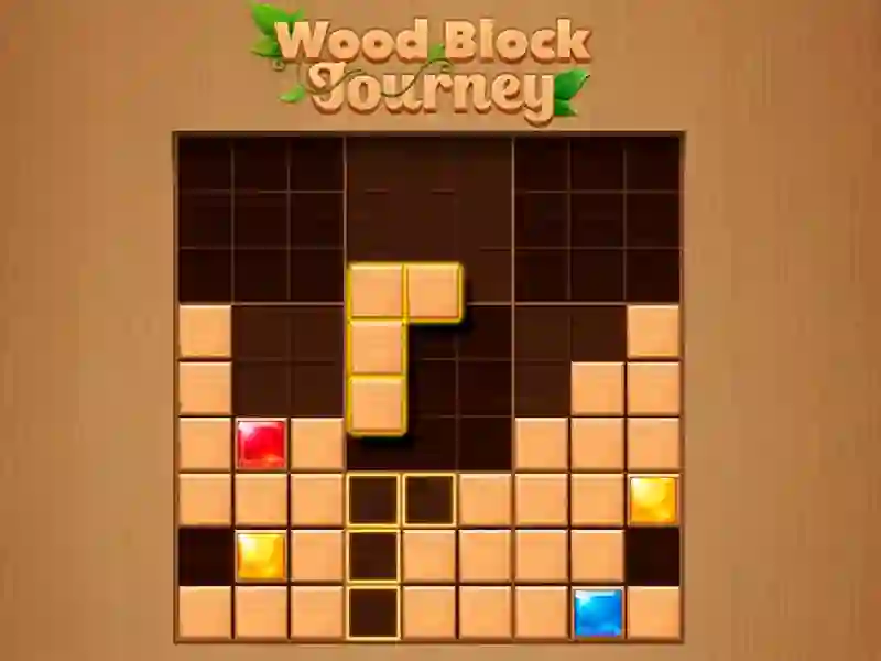 Spel Wood Block Journey på nätet