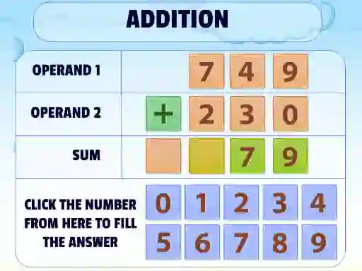 Spel Addition Practice på nätet