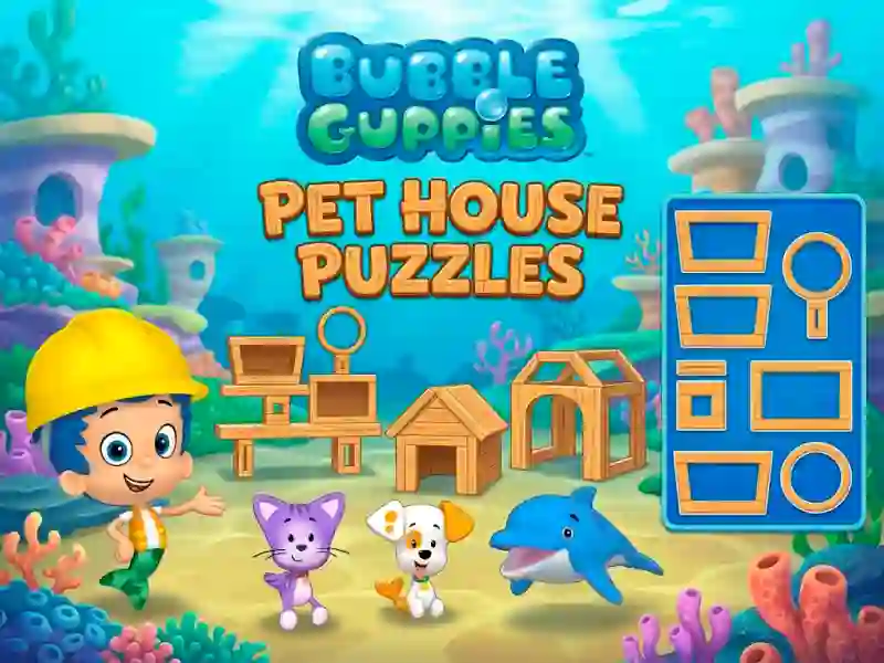 Spel Bubble Guppies Pet House Puzzles på nätet