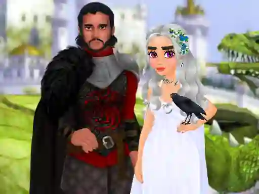 Spel Dragon Queen Wedding Dress på nätet