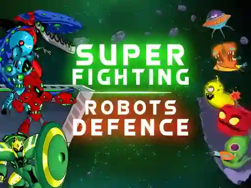 Spel Super Fighting Robots Defense på nätet
