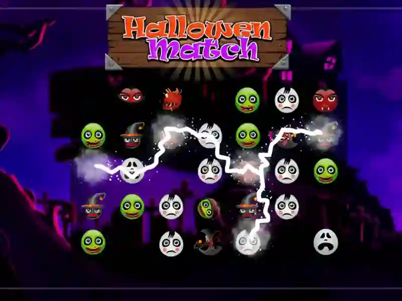 Spel Hallowen Match på nätet