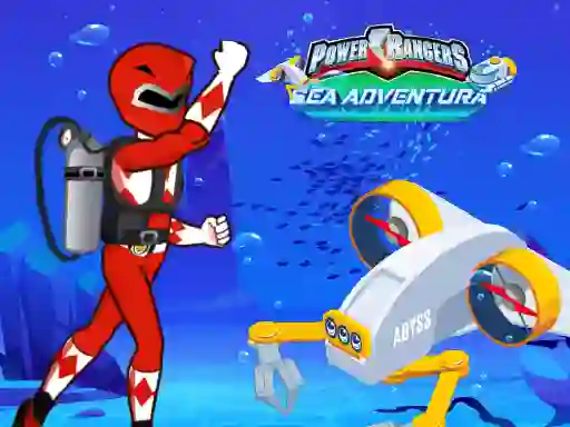 Spel Power rangers Sea adventura på nätet