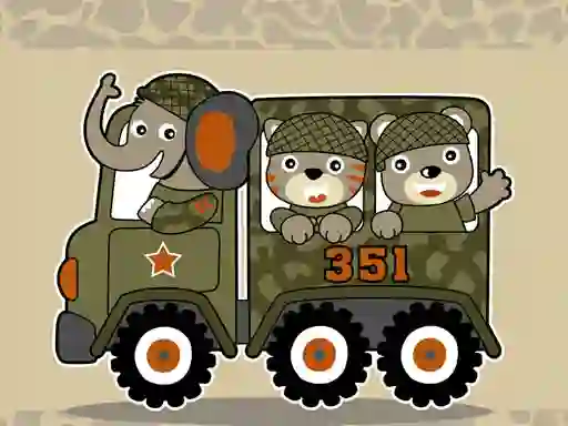 Spel Army Weapon Vehicles Match 3 på nätet