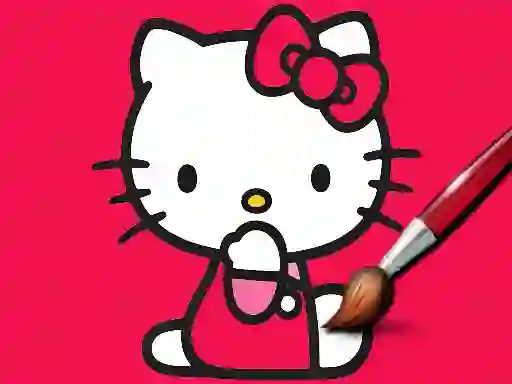 Spel Easy Coloring Kitty på nätet