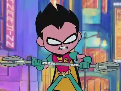 Spel Teen Titans Go! Hidden Numbers på nätet