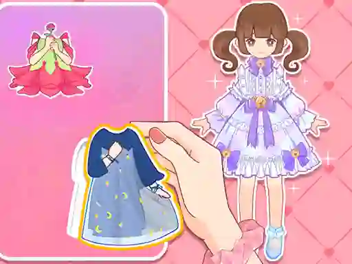 Spel Paper Doll For Girls Dress Up på nätet
