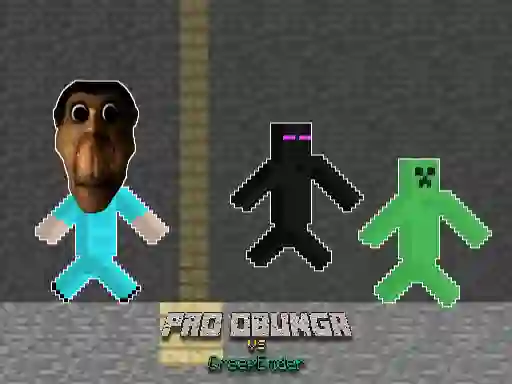 Spel Pro Obunga vs CreepEnder på nätet