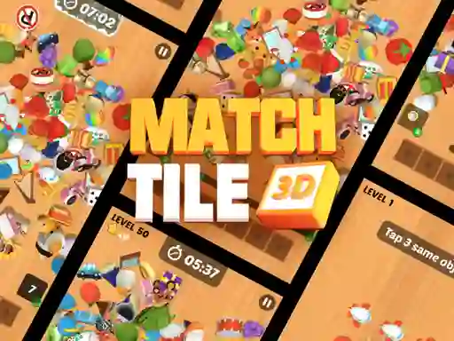 Spel Match Tile 3d på nätet