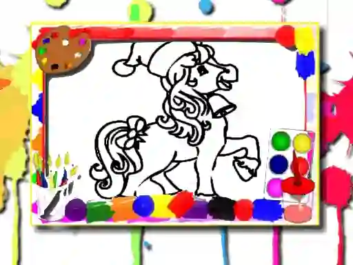 Spel Horse Coloring Book på nätet