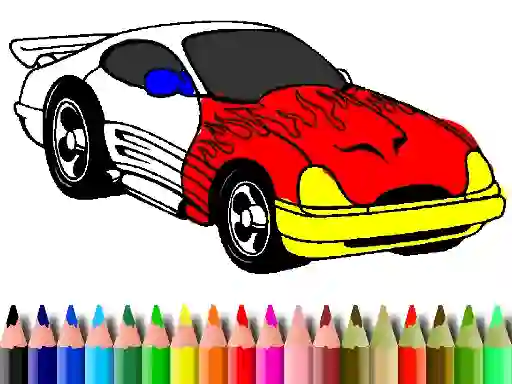 Spel Back To School: Muscle Car Coloring på nätet