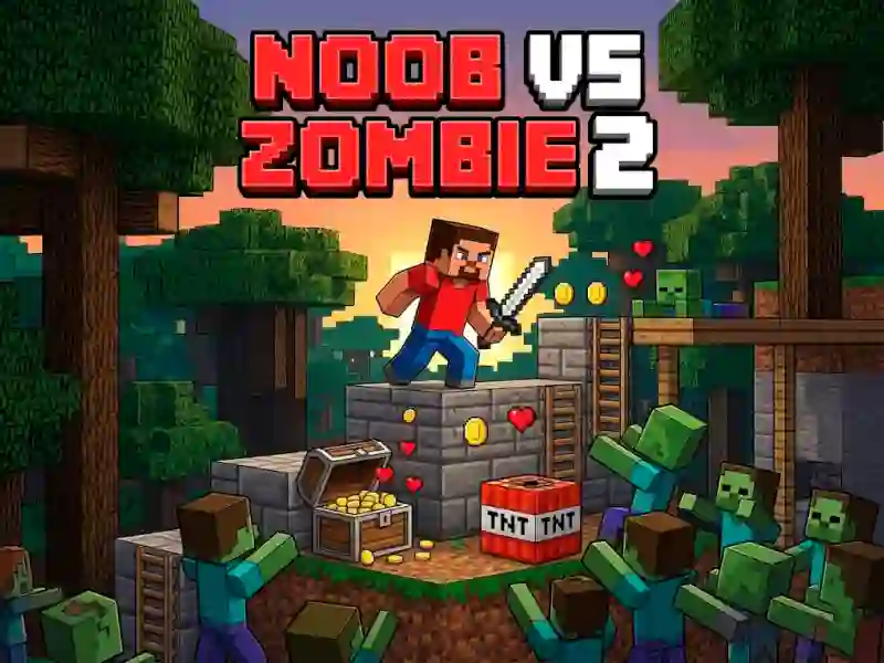Spel Noob vs Zombie 2 på nätet