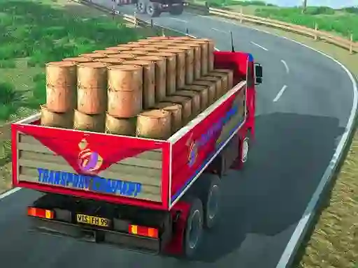 Spel Indian Truck Driver Cargo Duty Delivery på nätet