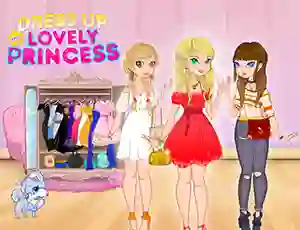 Spel Dress Up The Lovely Princess på nätet