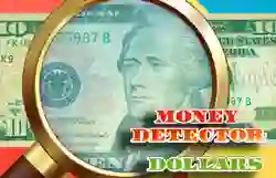 Spel Money Detector: Dollars på nätet