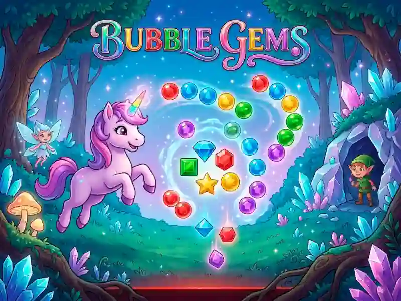 Spel Bubble Gems på nätet