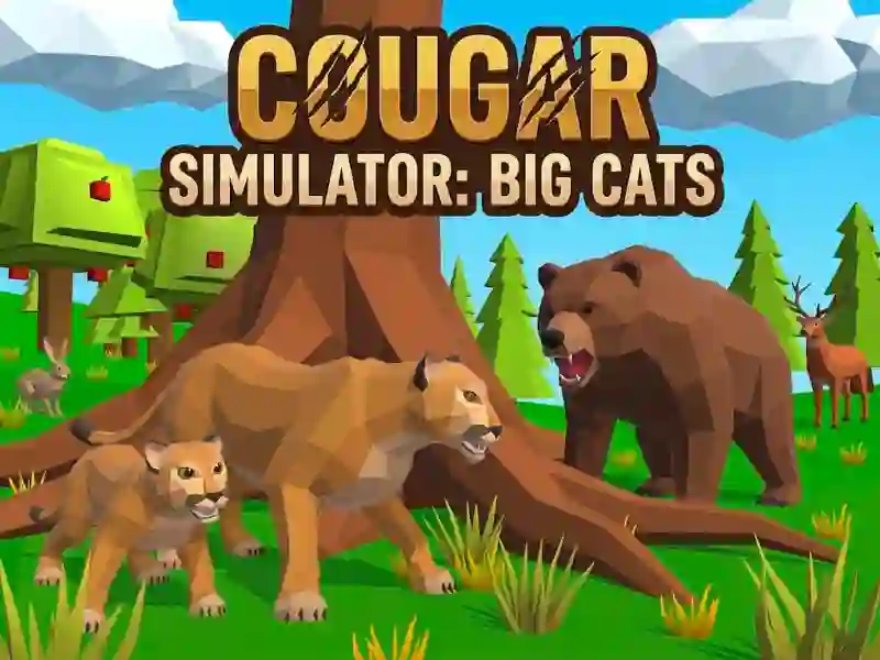 Spel Cougar Simulator: Big Cats på nätet