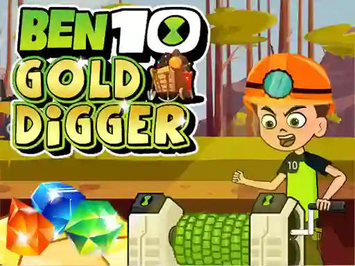 Spel Ben 10 Gold Digger på nätet