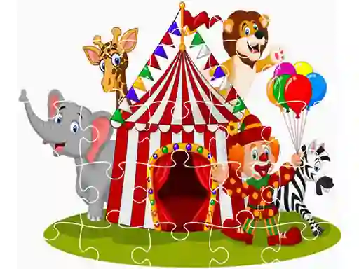 Spel Party Animals Jigsaw på nätet