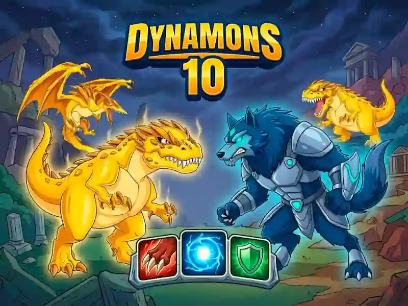 Spel Dynamons 10 på nätet