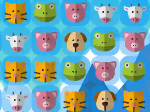 Spel Animal Kingdom Match 3 på nätet