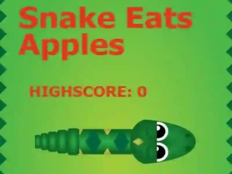 Spel Snake Eats Apples på nätet