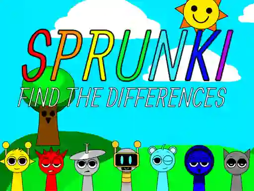 Spel Sprunki Find The Differences på nätet