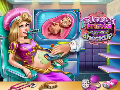 Spel Sleepy Princess Pregnant Check Up på nätet