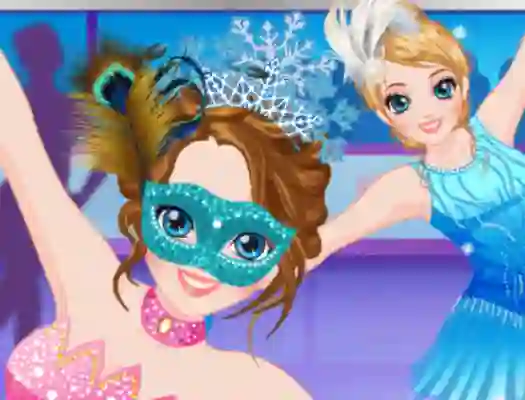 Spel Ice Skater Princess Dressup på nätet